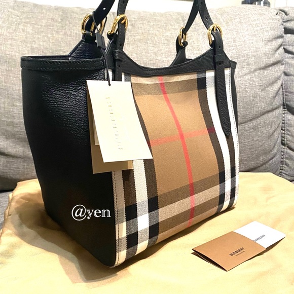 Burberry Italy New house check derby Canterbury tote / shoulder bag - Picture 6 of 14